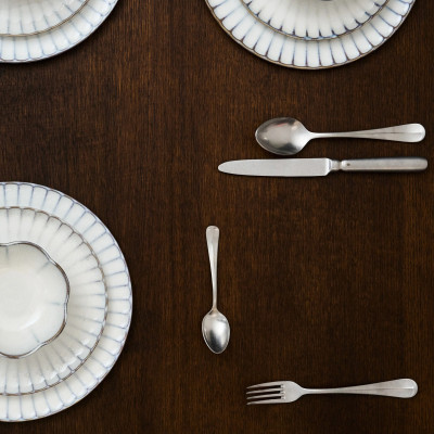 Inku Speiseteller 27 cm weiß Serax