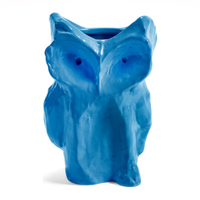 Wazon After Midnight 23 cm niebieski Serax