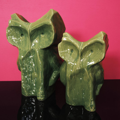 Wazon After Midnight 23 cm zielony Serax