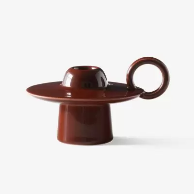 Świecznik Momento Candleholder Jh39 Red Brown Andtradition