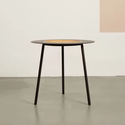 stolik kawowy woodplate mały dębowa wkładka Tre Product