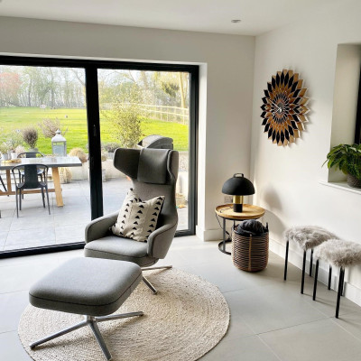 Zegar ścienny Sunflower Birch Vitra