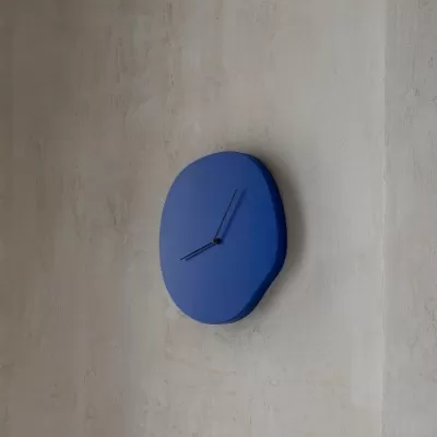 Zegar ścienny Melt niebieski Ferm Living