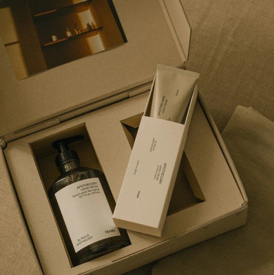 Zestaw upominkowy żel do mycia rąk i krem do rąk Apothecary Frama