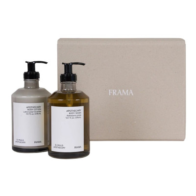 Zestaw upominkowy żel pod prysznic i balsam nawilżający do ciała Apothecary Frama