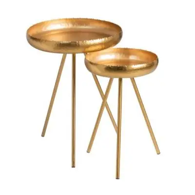 zestaw 2 stolików gold j-line