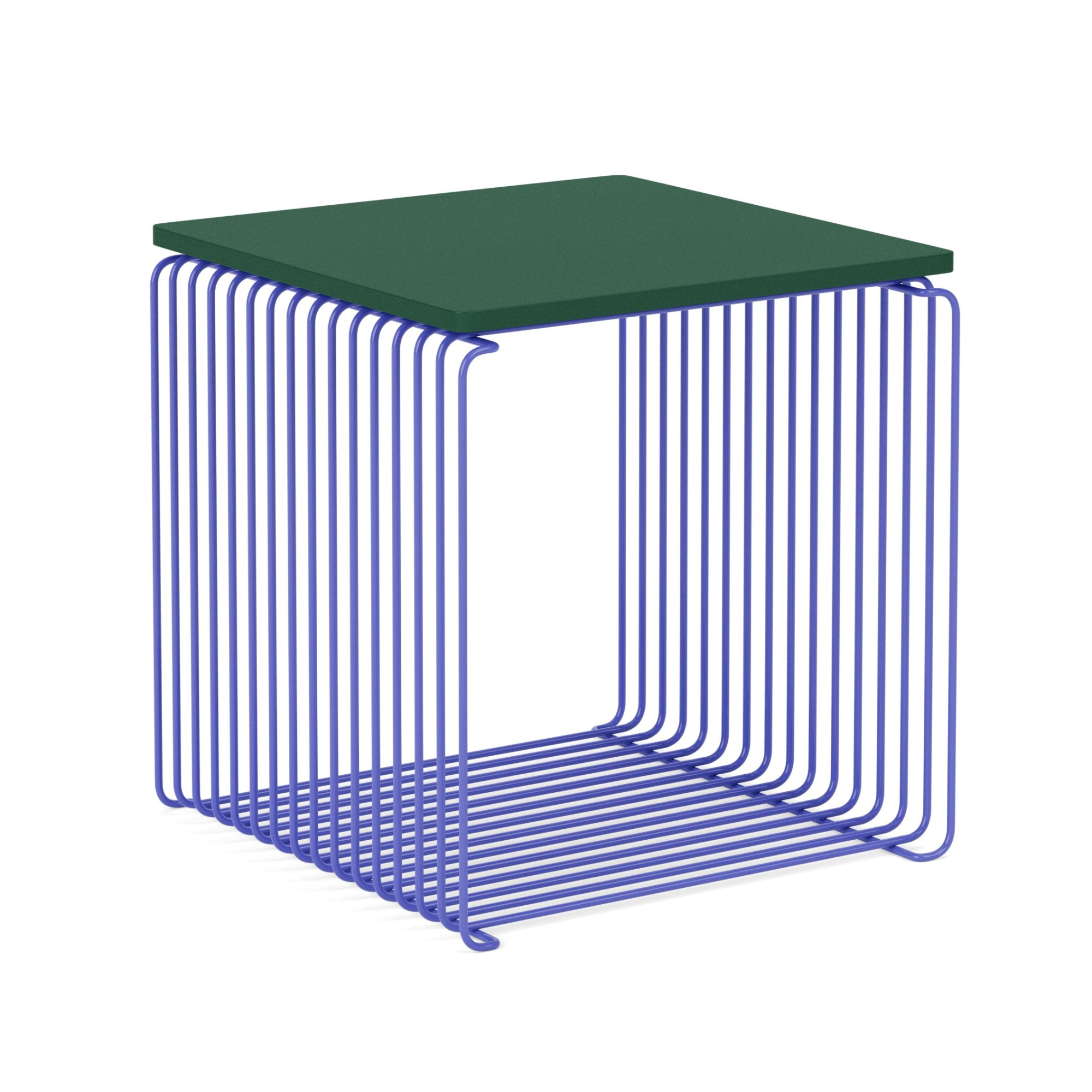 Moduł Panton Wire 34,8 × 34,8 × 34,8 Cm Z Półką Niebieski Montana