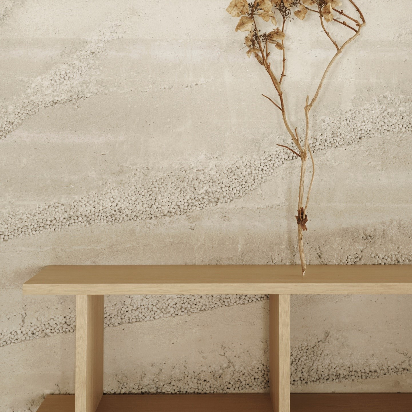 Regał Kona 210 Cm Naturalny Dąb Ferm Living