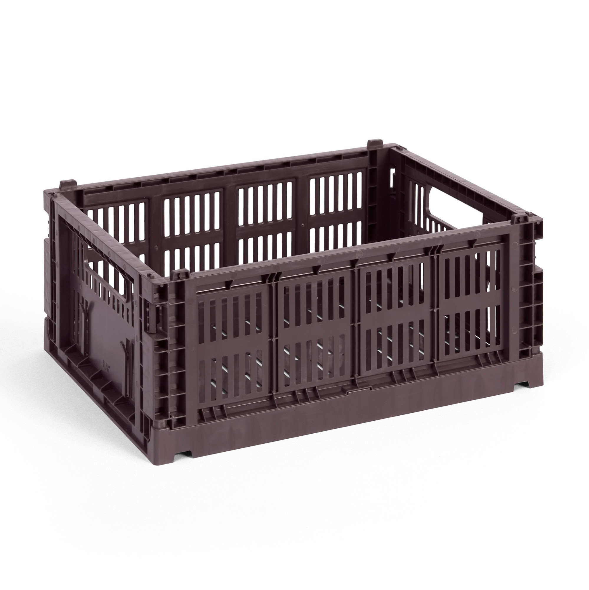 Skrzynka Colour Crate Medium Bordowa Hay