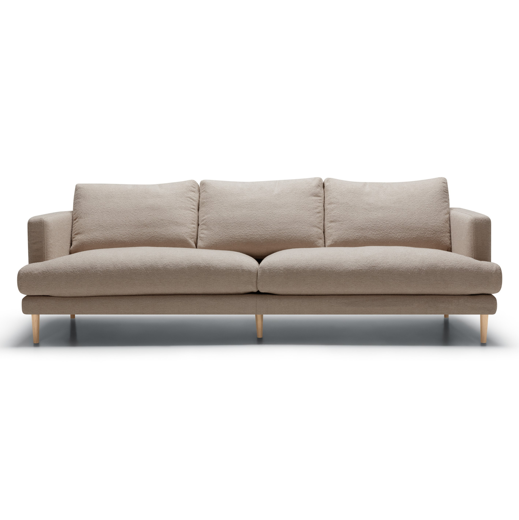 Sofa Britt 3 Seat Heater Beige Sits