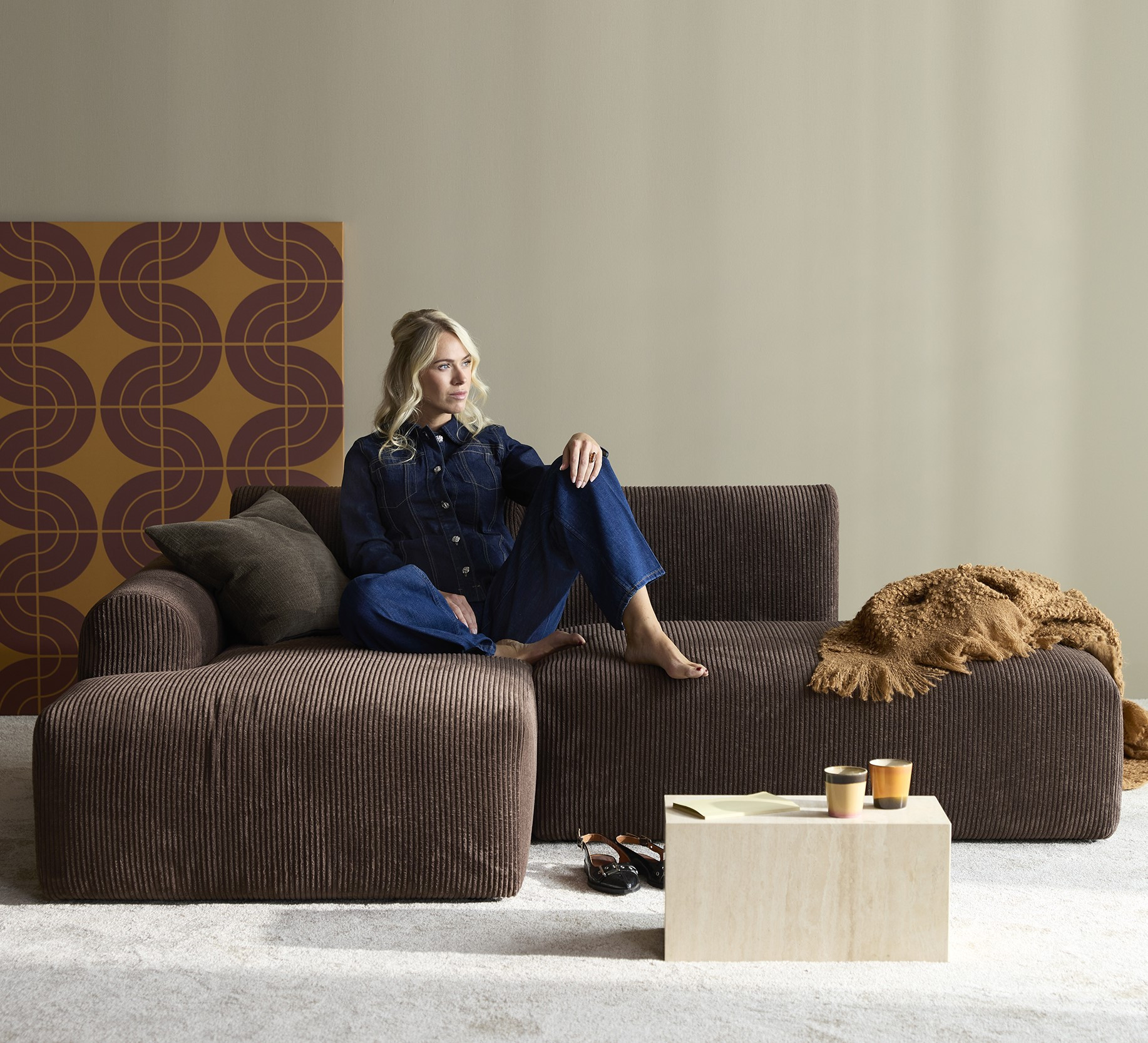 Sofa Modułowa Rund Casual E1L Tenksom