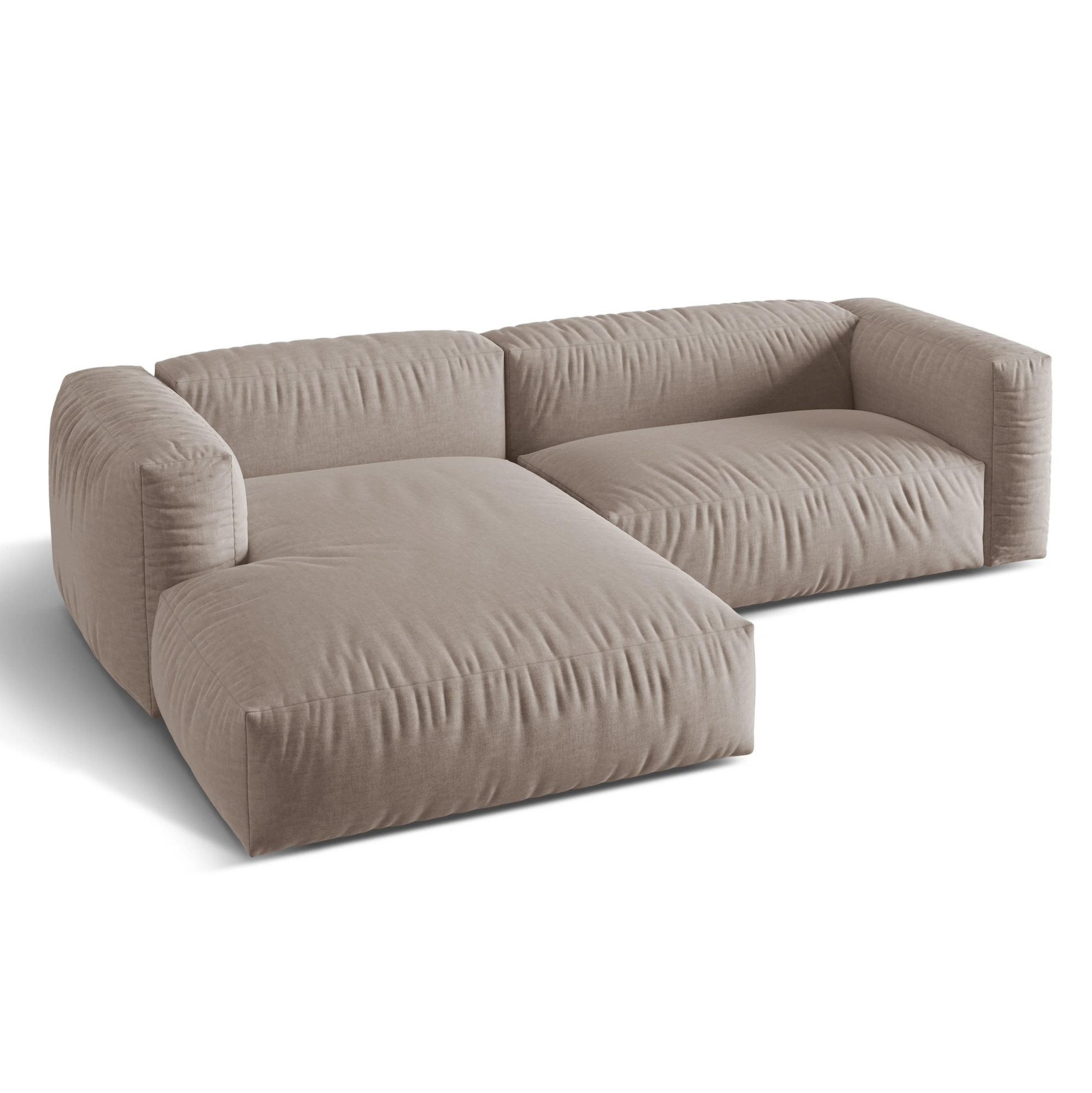 Sofa Narożnikowa Martina Ciemnobeżowa Micadoni