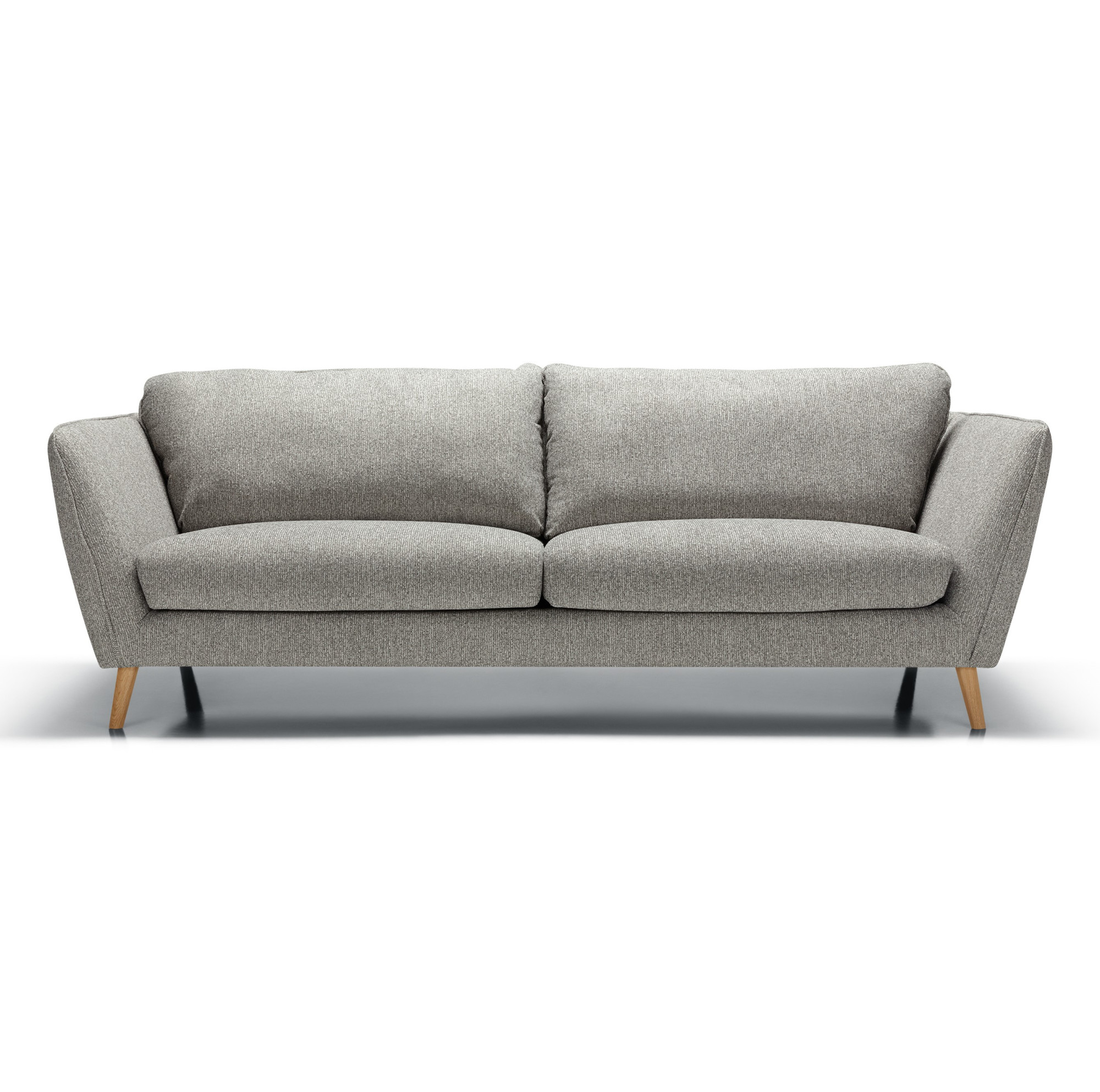 Sofa Stella 3 Seater Snake Light Grey Sits