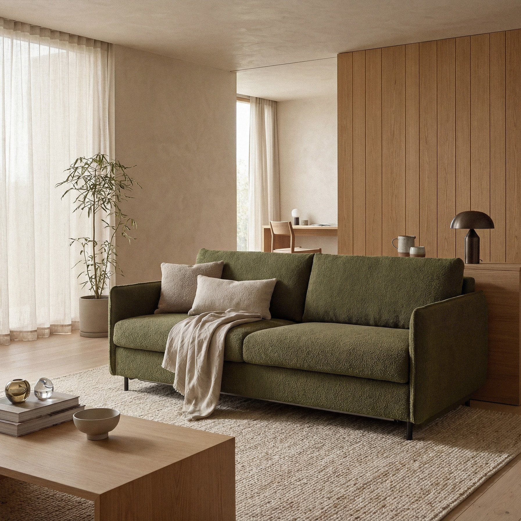 Sofa Z Funkcją Spania Nest Elio 160 Furninova