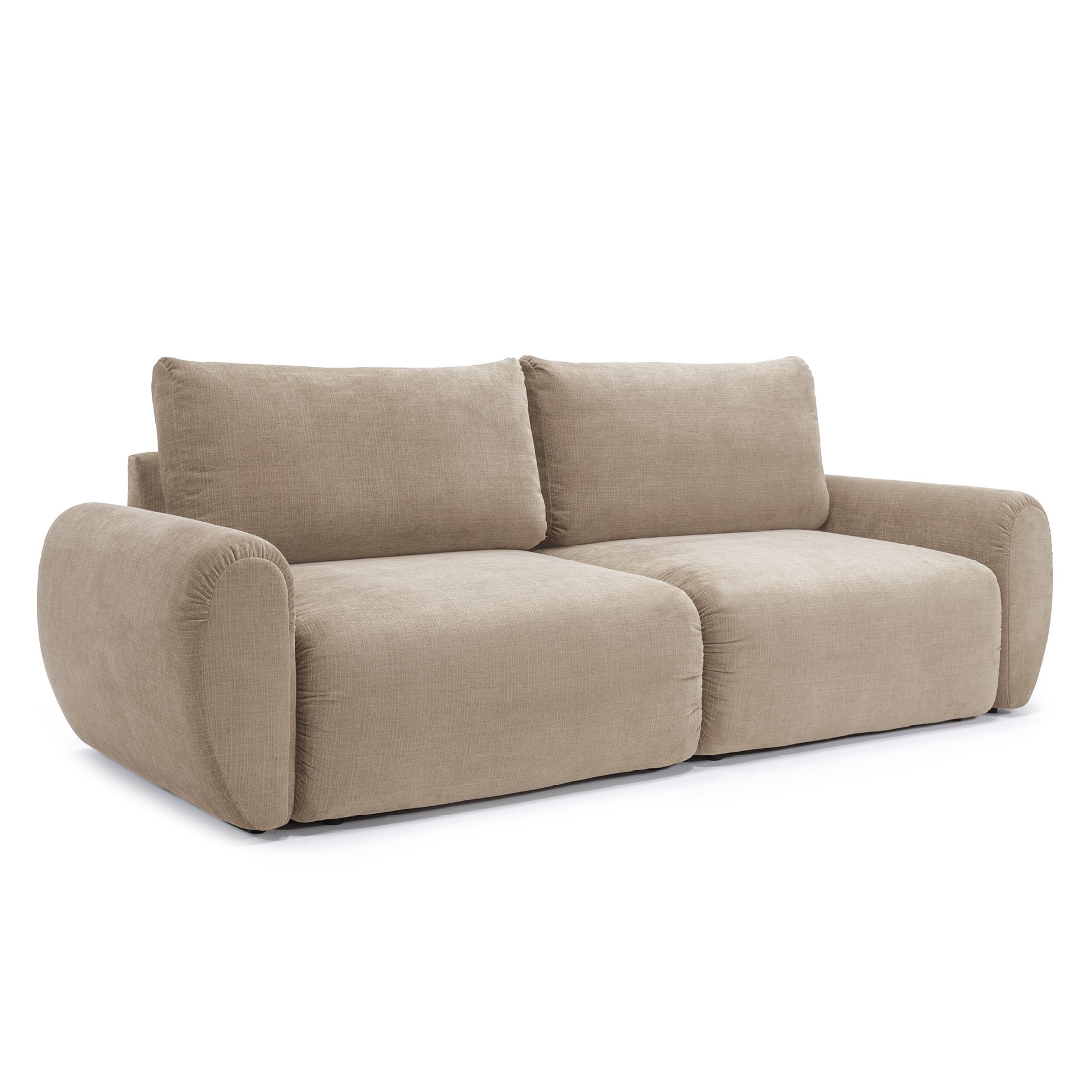 Sofa Rozkładana Norum Curve Arms Esina Mocha Innovation