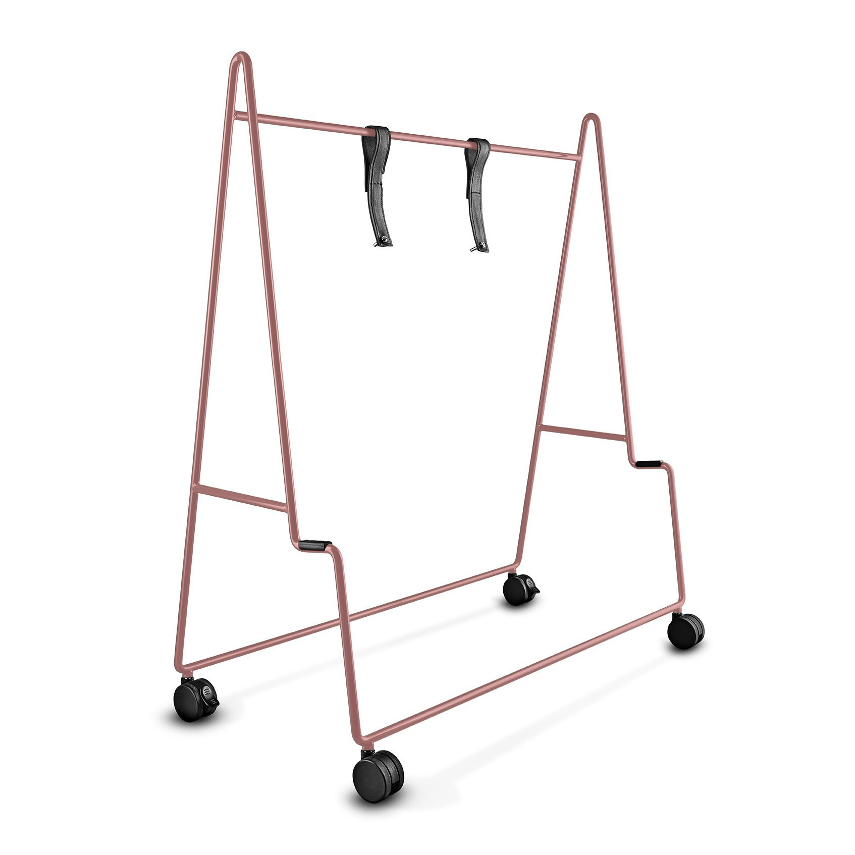 Stojak Na Kółkach Pod Telewizor Carry Różowy Please Wait To Be Seated