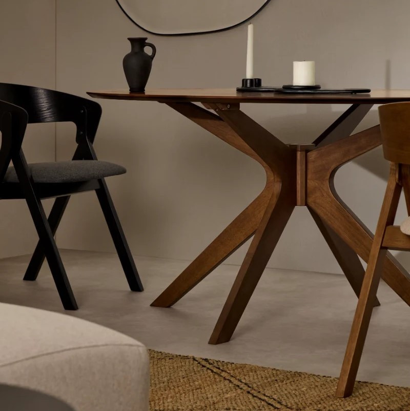 Stół Naanim 180 Cm Orzech Kave Home