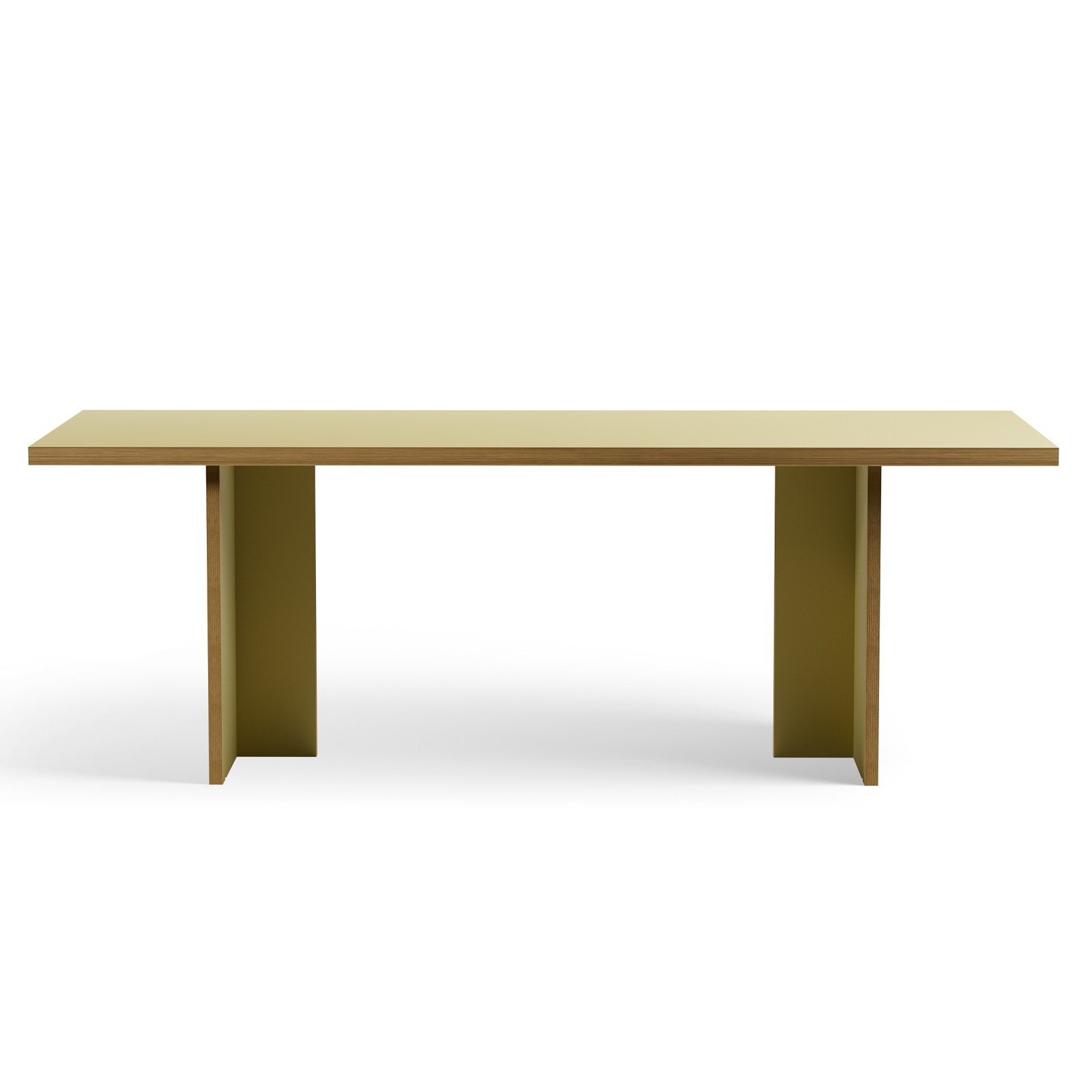 Stół Prostokątny 220 Cm Oliwkowy Hkliving