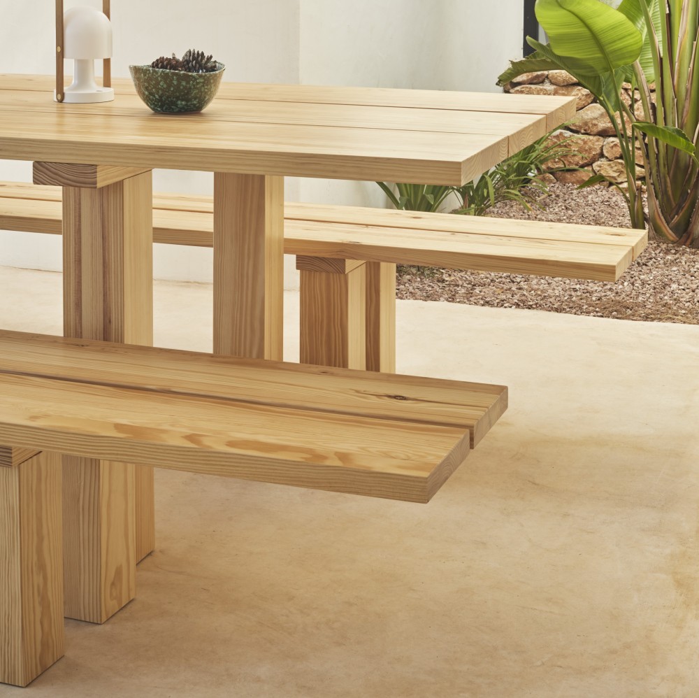 Stół Banda 260 Cm Naturalny Teulat