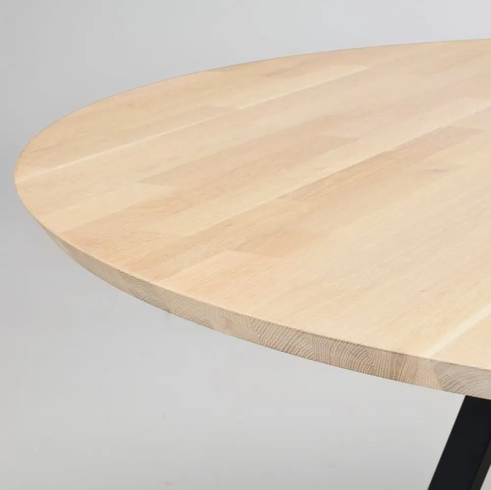 Stół Carradale 150 cm dębowy bielony Rowico