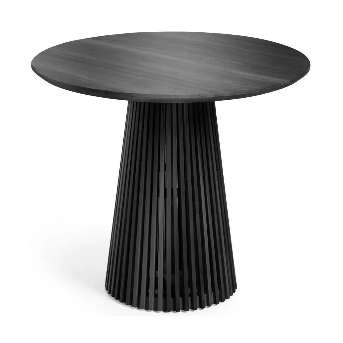 Stół Jeanette 90 Cm Czarny Kave Home