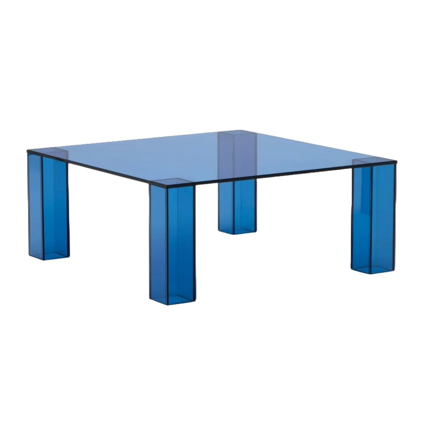 Stolik Kawowy Adularia 85 Cm Niebieski Kave Home