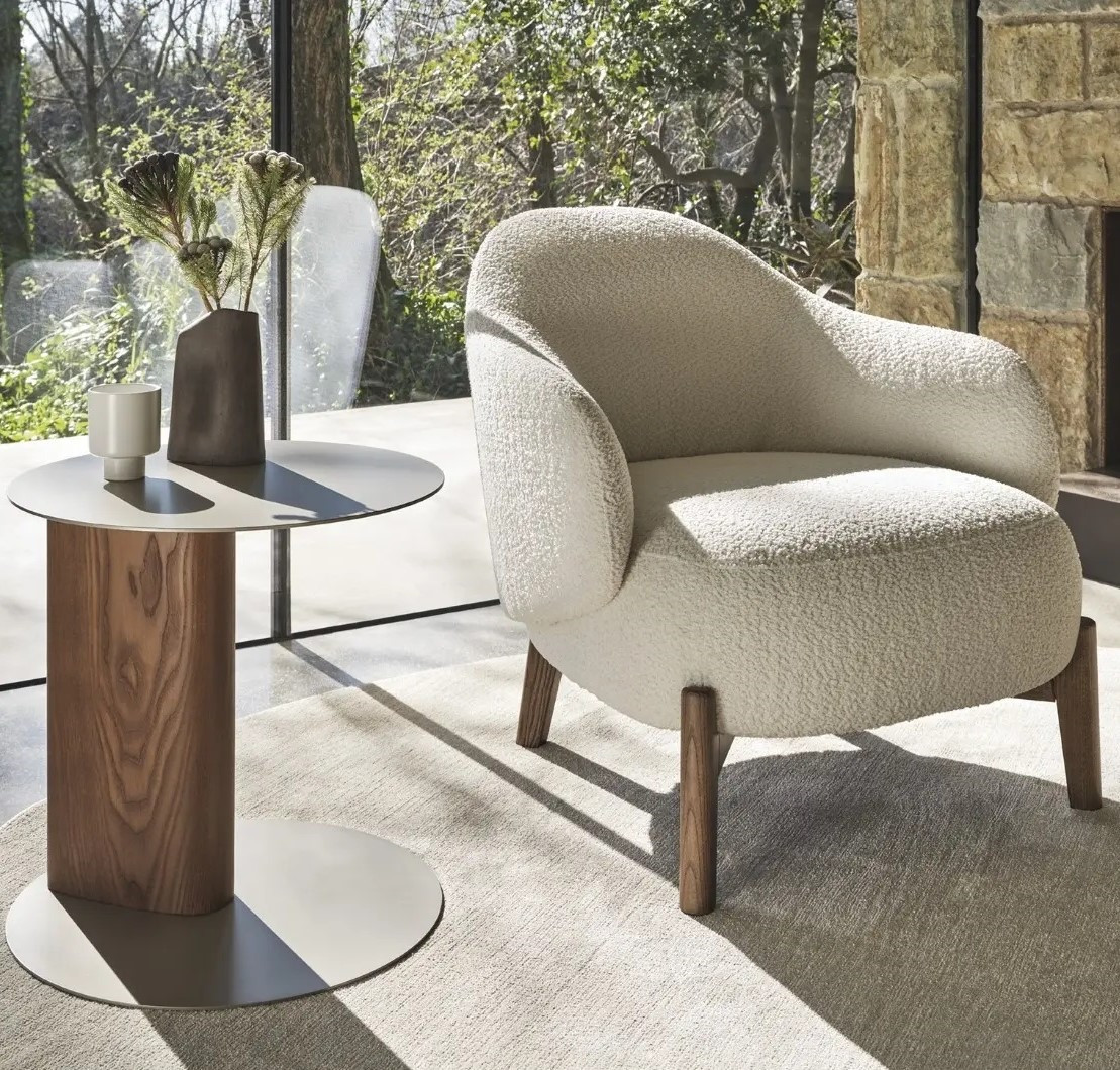 Stolik Okazjonalny Sandy Beżowy Calligaris