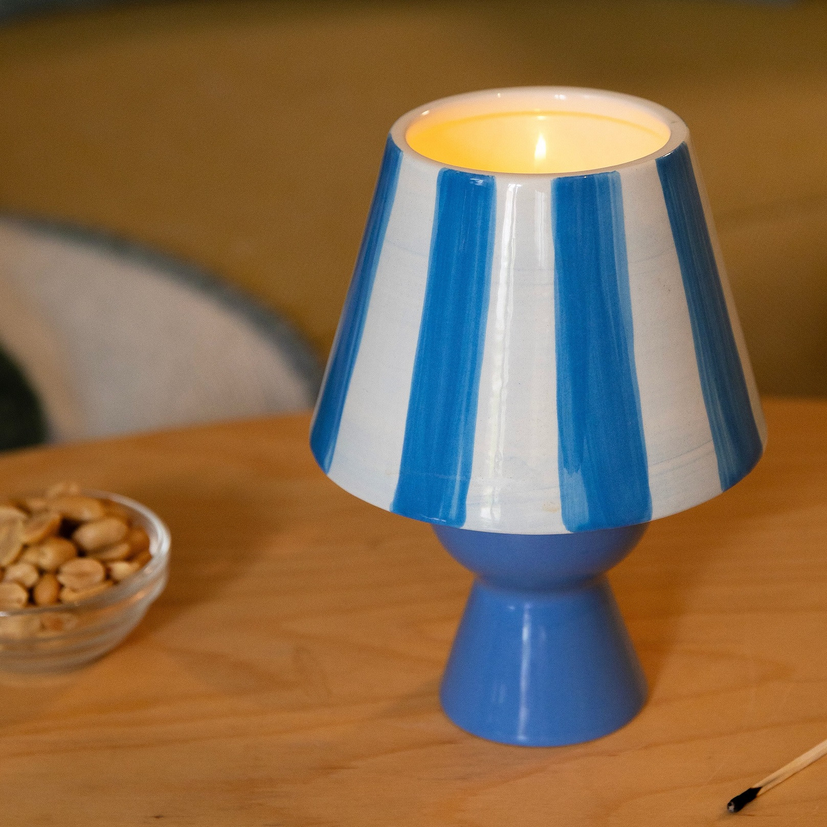 Świecznik Na Tealight Cantine Niebieski &K Amsterdam