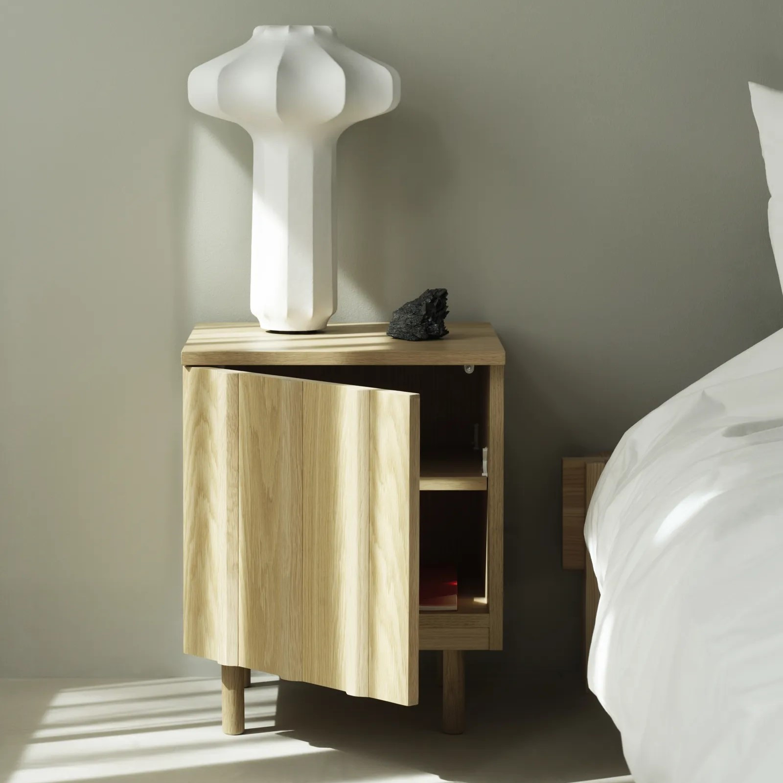 Szafka Nocna Rib Dębowa Normann Copenhagen