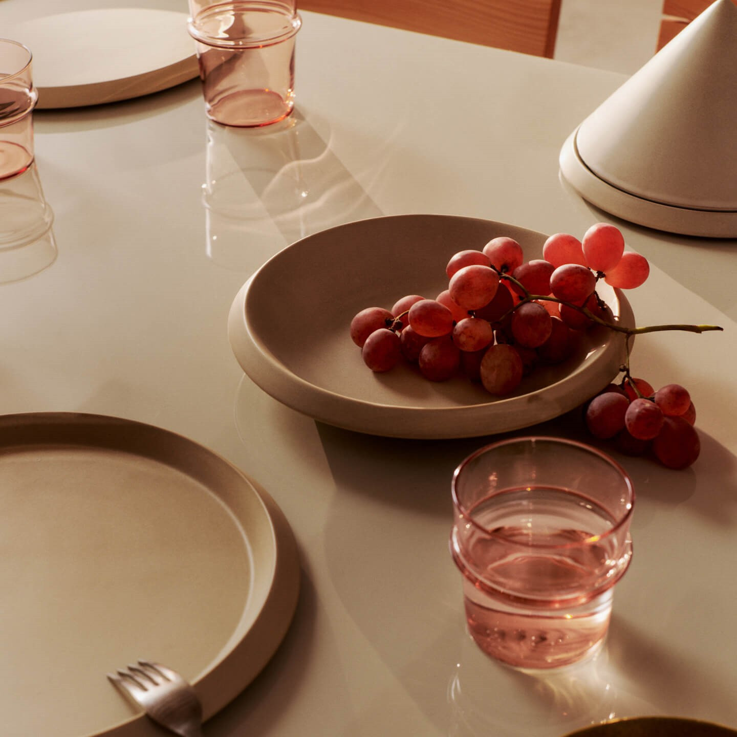 Talerz Głęboki Erena 24 Cm Kremowy Ferm Living