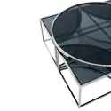 Stolik kawowy Padova stainless steel Eichholtz