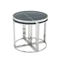 Stolik Vicenza stainless steel Eichholtz