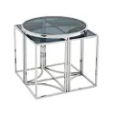 Stolik Vicenza stainless steel Eichholtz