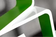 PÓŁKI CUBE MINI - 3 ELEMENTY BIAŁO-ZIELONE