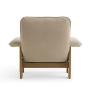 Fotel Brasilia Natural Oak Bouclé 02 Audo