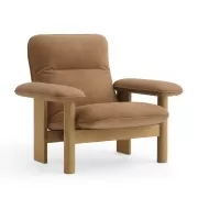 Fotel Brasilia Natural Oak Dunes Camel 21004
