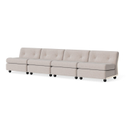 Sofa Amanta 4 osobowa Overlap 05 HAY