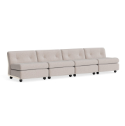 Sofa Amanta 4 osobowa Overlap 05 HAY