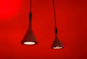 LAMPA WISZĄCA APLOMB MINI SZARA FOSCARINI