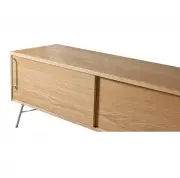 STOLIK TV ASHBURN BIAŁY STELAŻ WOODMAN