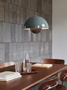 LAMPA WISZĄCA FLOWERPOT VP7 STALOWY NIEBIESKI ANDTRADITION