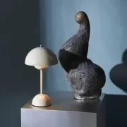Lampa Stołowa Flowerpot VP9 Grey Beige Andtradition