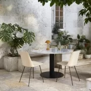 Lampa stołowa Flowerpot VP9 musztardowa Andtradition