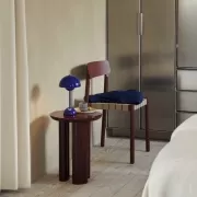 Lampa stołowa Flowerpot VP9 kobaltowa niebieska Andtradition