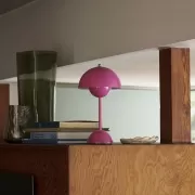 Lampa stołowa Flowerpot VP9 różowa Andtradition