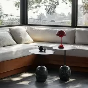 Lampa stołowa Flowerpot VP9 czerwona Andtradition