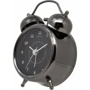 BUDZIK WAKE UP BLACK 9 cm NEXTIME