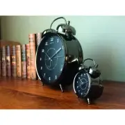 BUDZIK WAKE UP BLACK 9 cm NEXTIME