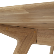 Biurko Slab naturalny dąb Tom Dixon