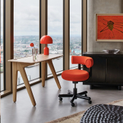 Biurko Slab naturalny dąb Tom Dixon